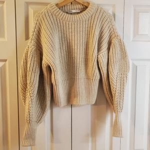 ZARA Lounge Sweater Cropped size S